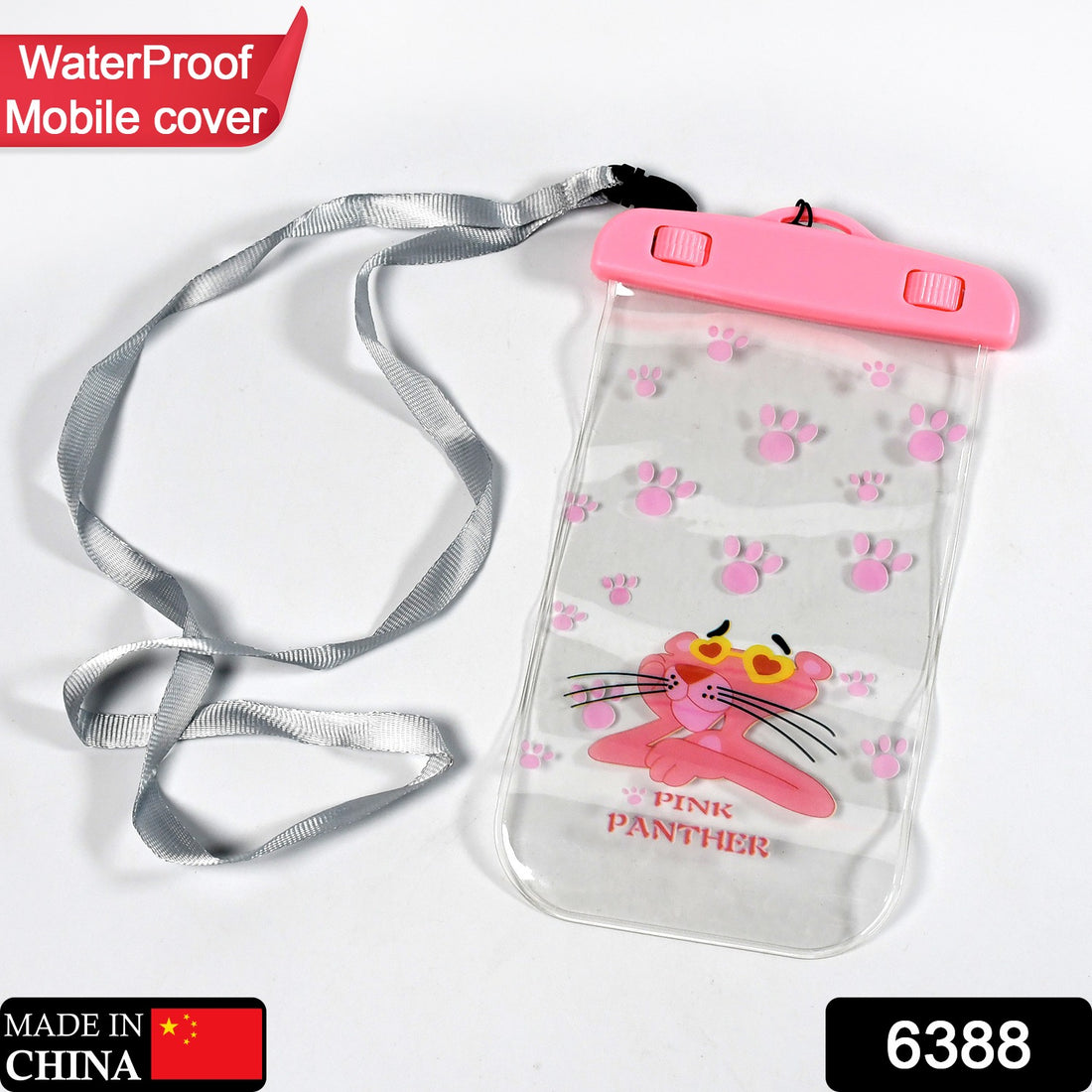 6388 Waterproof Pouch Zip Lock Mobile Cover Under Water Mobile Case For All Type Mobile Phones - Shop Gharse