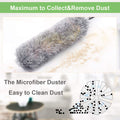 1279 Microfiber Dusters For Cleaning Telescoping Feather Duster With 100 Inches Extendable Handle Pole Dusting Cleaning Tools For Cleaning High Ceiling Ceiling Fan Blinds Cobwebs Furniture Cars - Shop Gharse