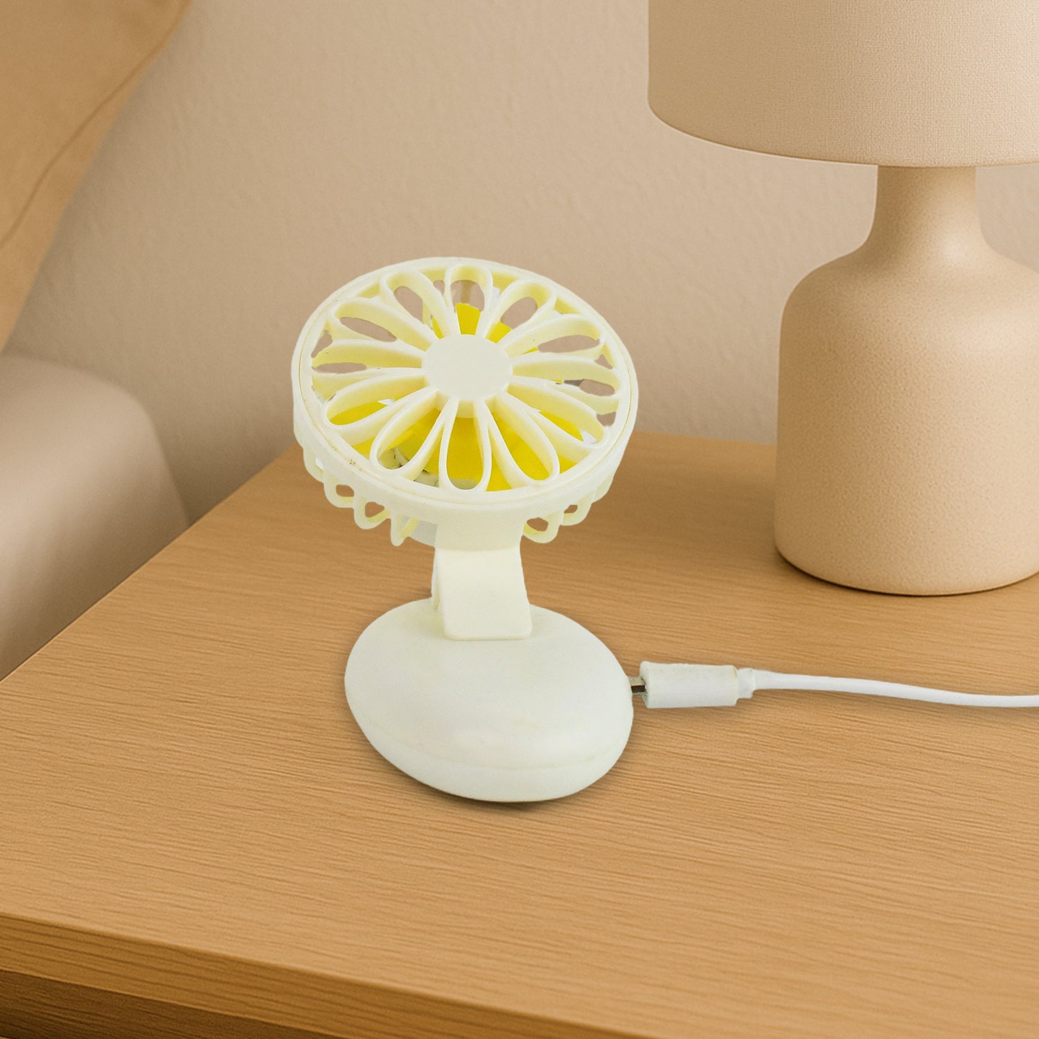 17708 Mini Usb Handheld Fan Portable Rechargeable Mini Fan For Home Office Travel And Outdoor Use (1 Pc) - Shop Gharse