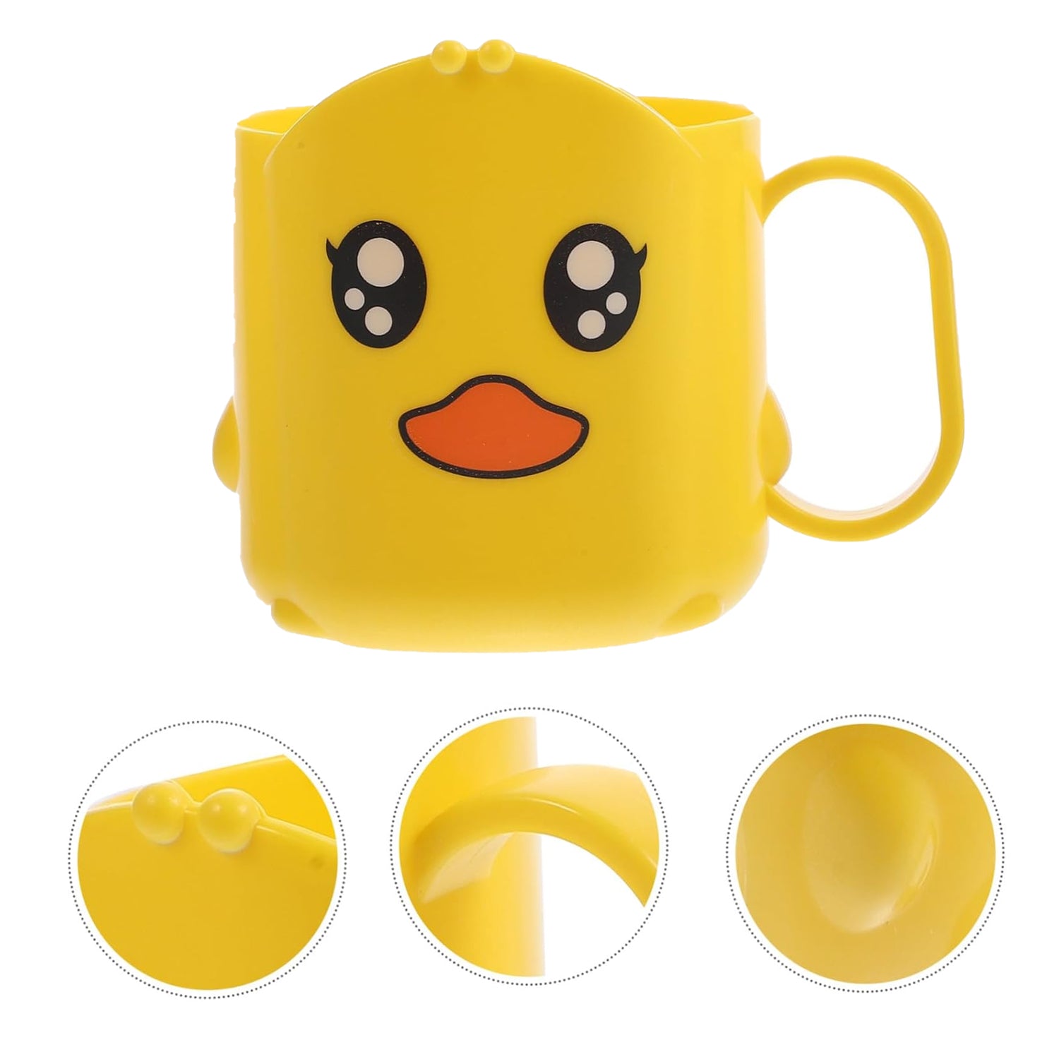 Multipurpose Cartoon Plastic Cup Toothbrush Cups (1 Pc) - Shop Gharse