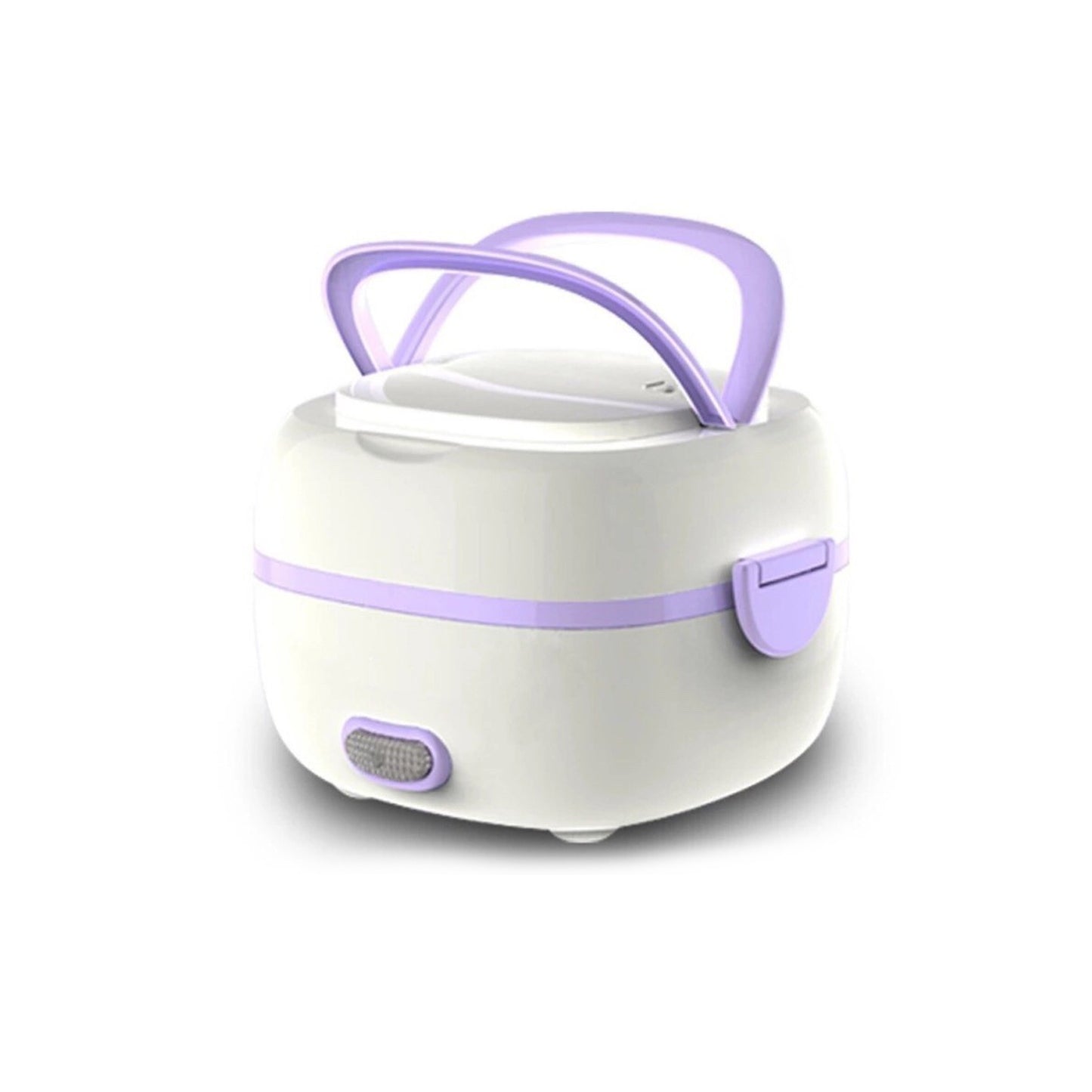 10027 Electric Lunch Box Portable Food Warmer Food Heating Lunch Box Removable Food-grade Stainless Steel Compartments 220v 200w For Car Truck Office - Shop Gharse