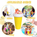 Smoothies Maker Cup Magic Quick Frozen Smoothies Cup Cooling Cup Double Layer Squeeze Cup Slushy Maker (1 Pc) - Shop Gharse
