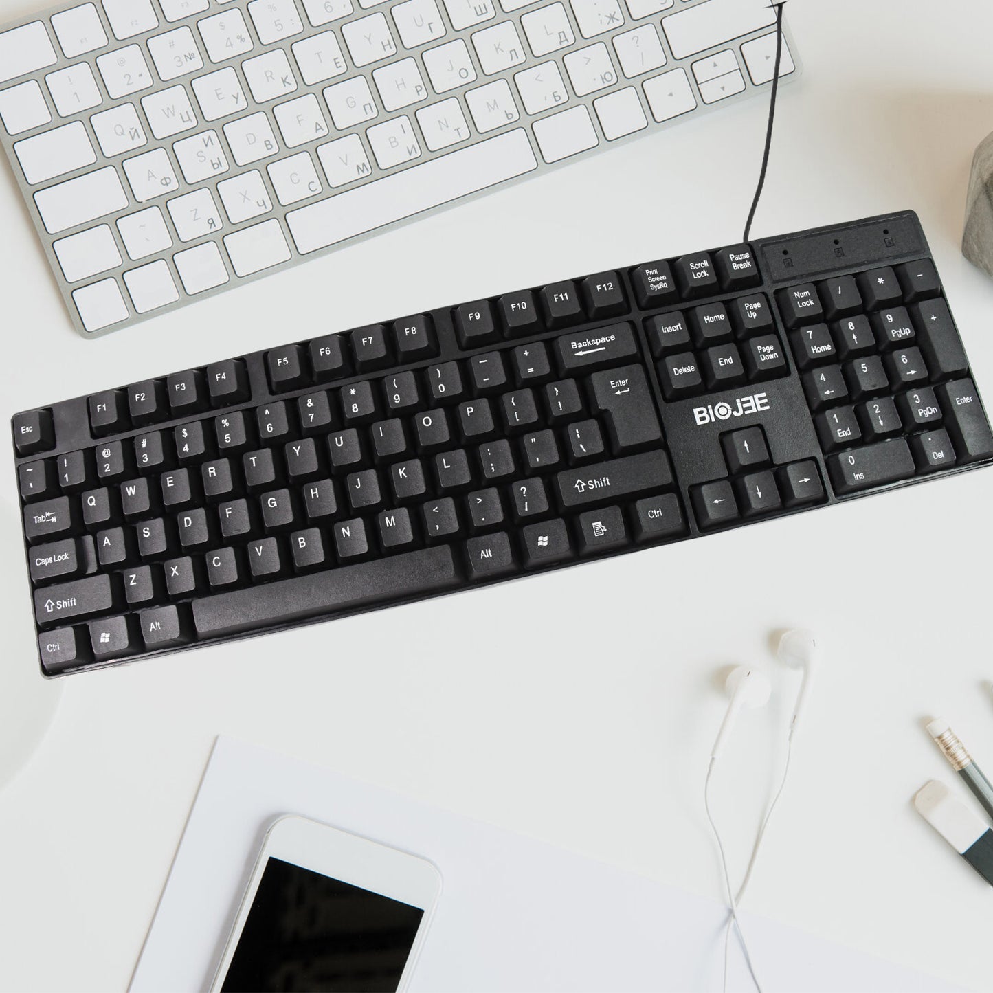 Wired Usb Keyboard 104 Keys (1 Pc) - Shop Gharse