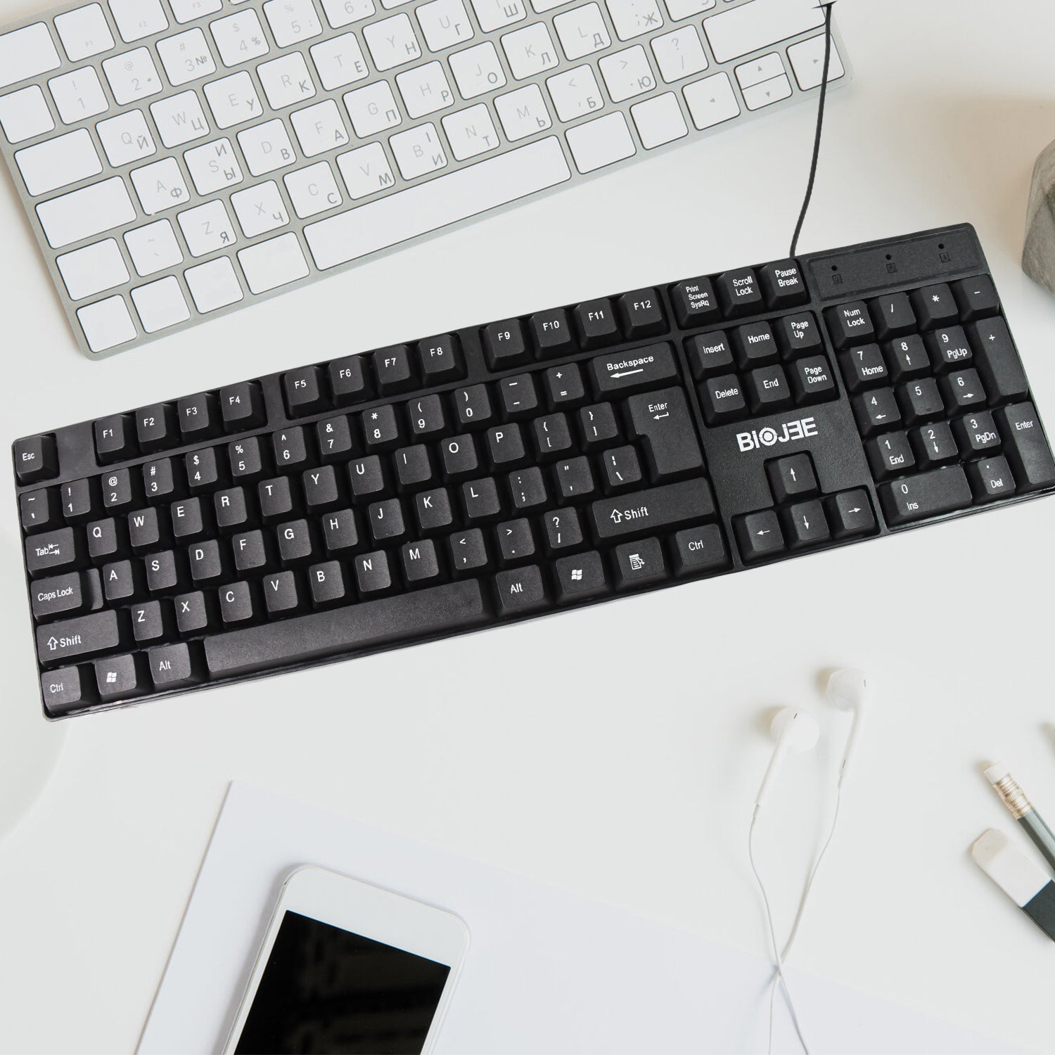 Wired Usb Keyboard 104 Keys (1 Pc) - Shop Gharse