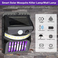 Bug Zapper Outdoor 2 In 1 Solar Mosquito Zapper Lamps (1 Pc) - Shop Gharse