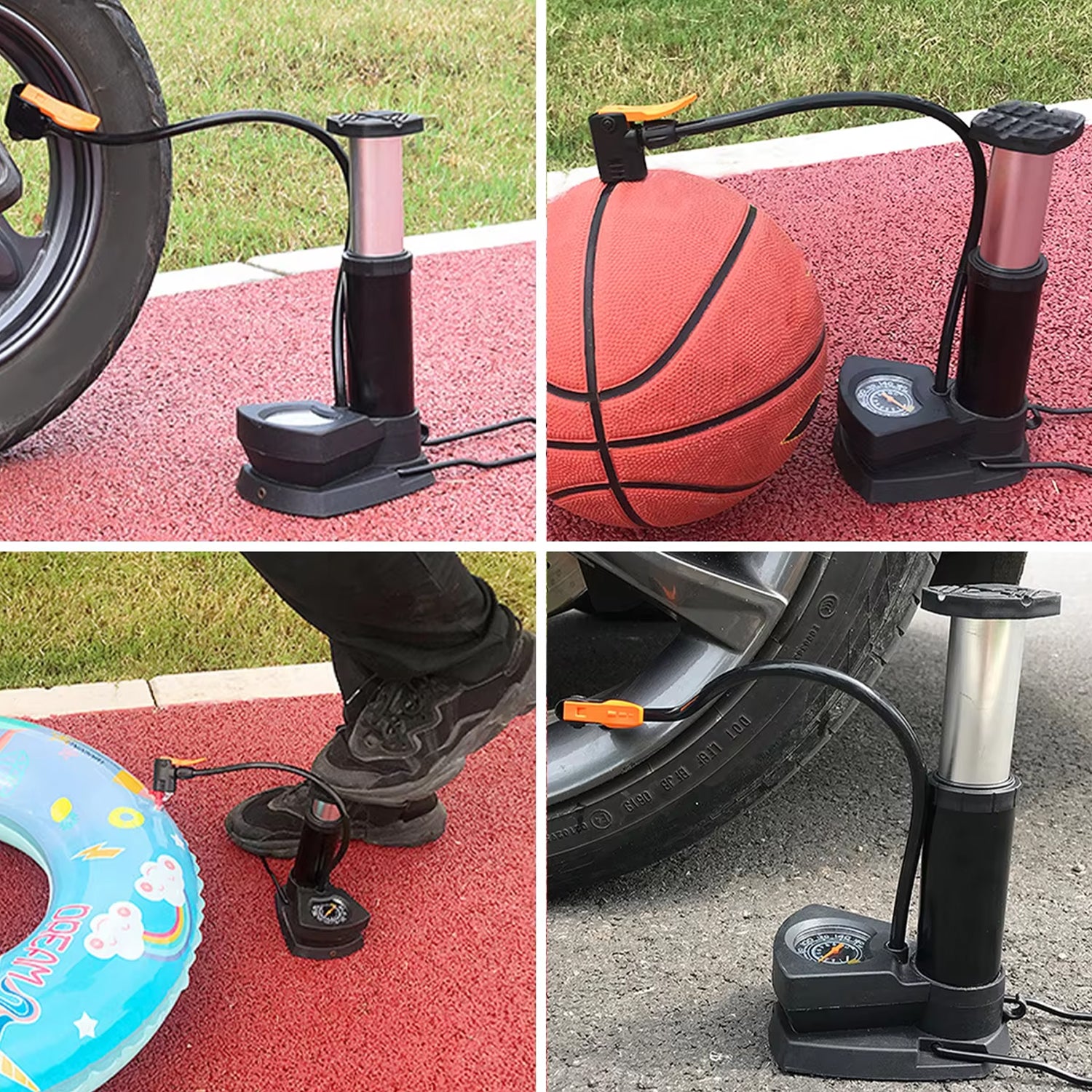 Portable Mini Bike Pump  Cycle Pump Foot (1 Pc) - Shop Gharse