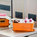 3-piece Plastic Multipurpose Storage Basket Bin Set With Handle (3 Pcs Set) - Shop Gharse