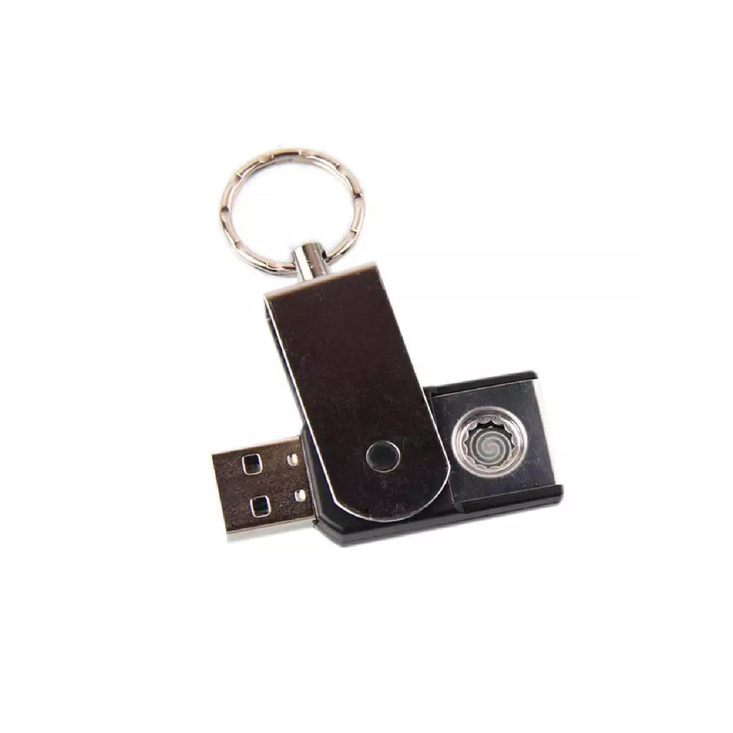 7637 Usb Mini Portable Lighters With Thin Metal Creative - Shop Gharse