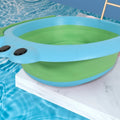 17513 Frog Shape Wash Basin Space Saving Multi Function Foldable Baby Wash Basin Easy Clean Lightweight Thicken For Washing Face For Home (3331cm  1 Pc) - Shop Gharse
