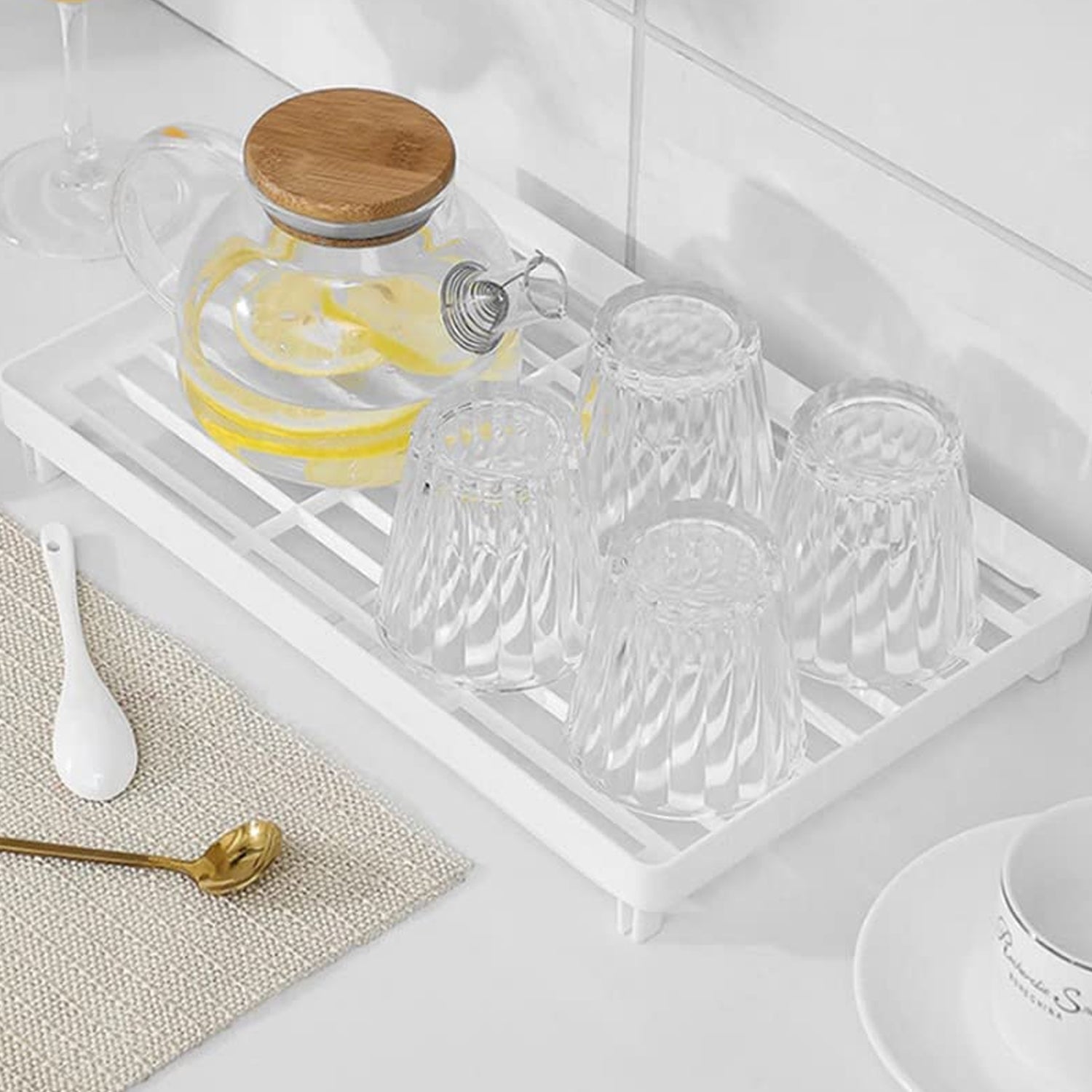 Plastic Bathroom Organizer Kitchen Utility Storage Rack (1 Pc) - Shop Gharse