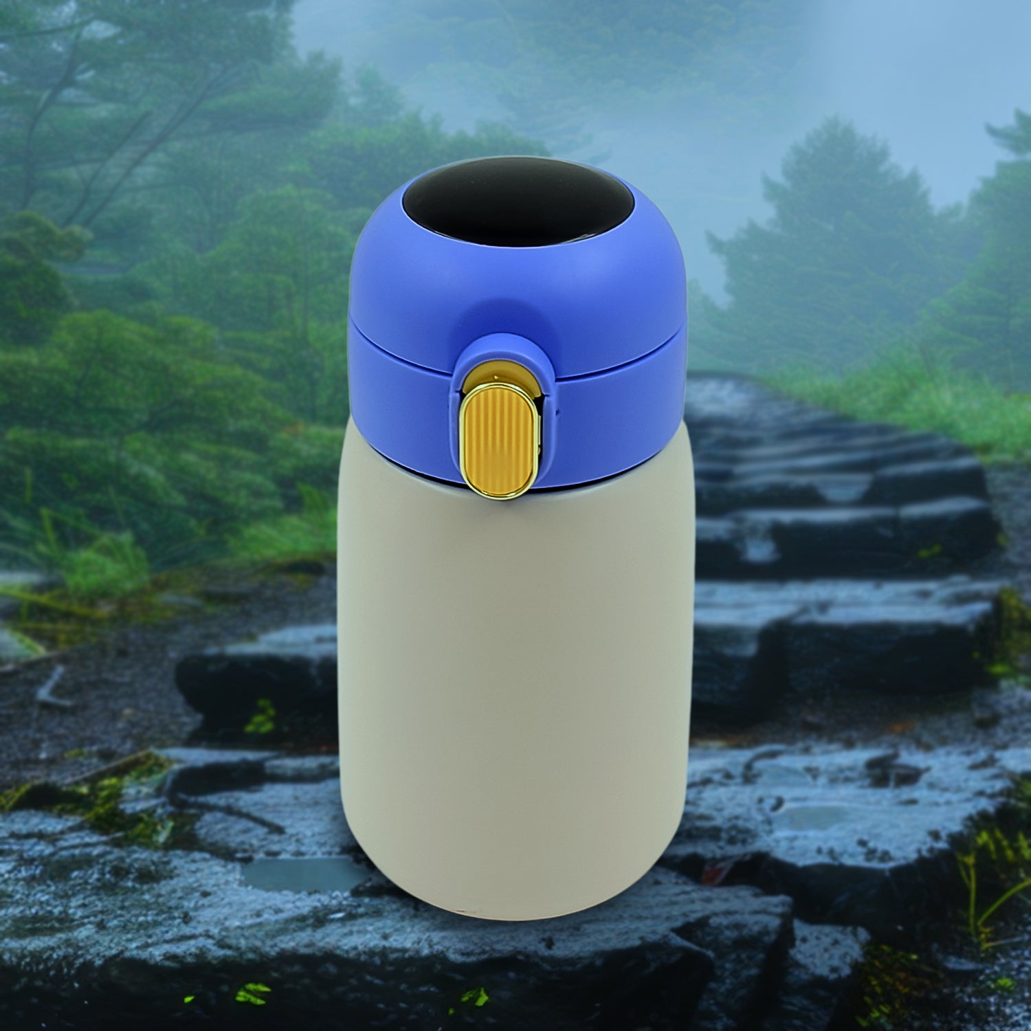 Smart Vacuum Insulated Water Bottle With Led Temperature Display (300 Ml Approx) - Shop Gharse