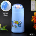 Double Wall Cartoon Glass Water Bottle 350ml (1 Pc) - Shop Gharse