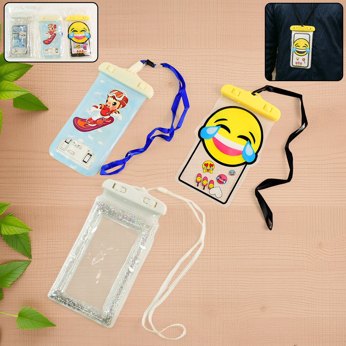 0686 Mix Color Waterproof Mobile Phone Case Waist Bag Waterproof Case Underwater Bag For Smartphone Iphone Swimming Rain Cover Camping For All Mobile - Shop Gharse
