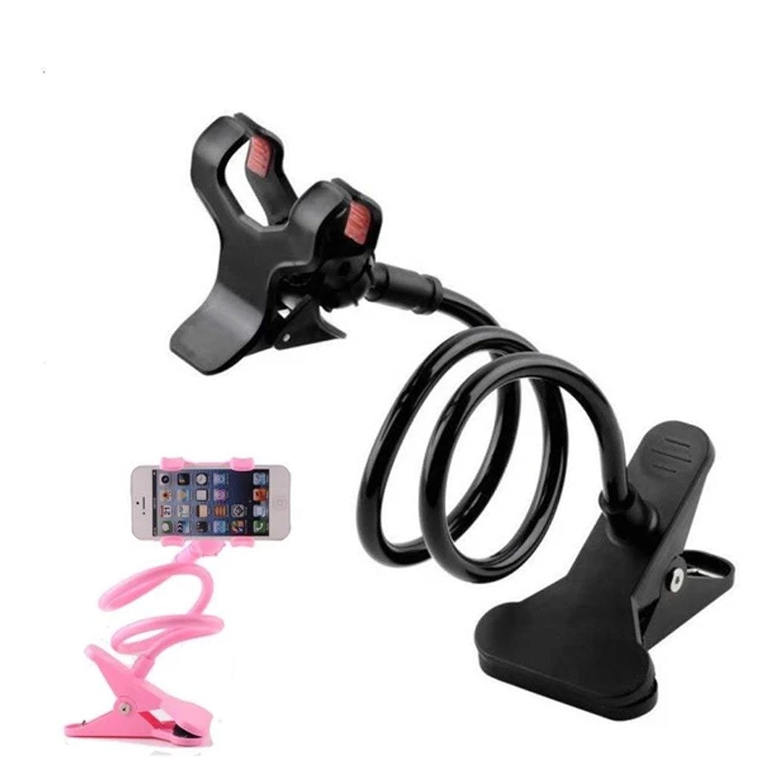 0281a 360 Degree Flexible Portable Foldable Metal-lazy Stand Bracket - Shop Gharse