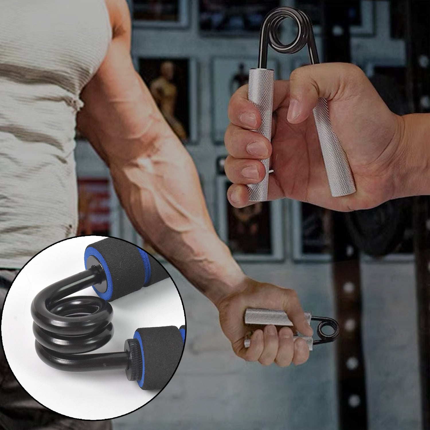 Hand Exerciser Hand Gripper  Finger Strengthener (1 Pc  100lb) - Shop Gharse