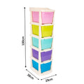 0702 5 Layer Multi-purpose Modular Drawer Storage System - Shop Gharse