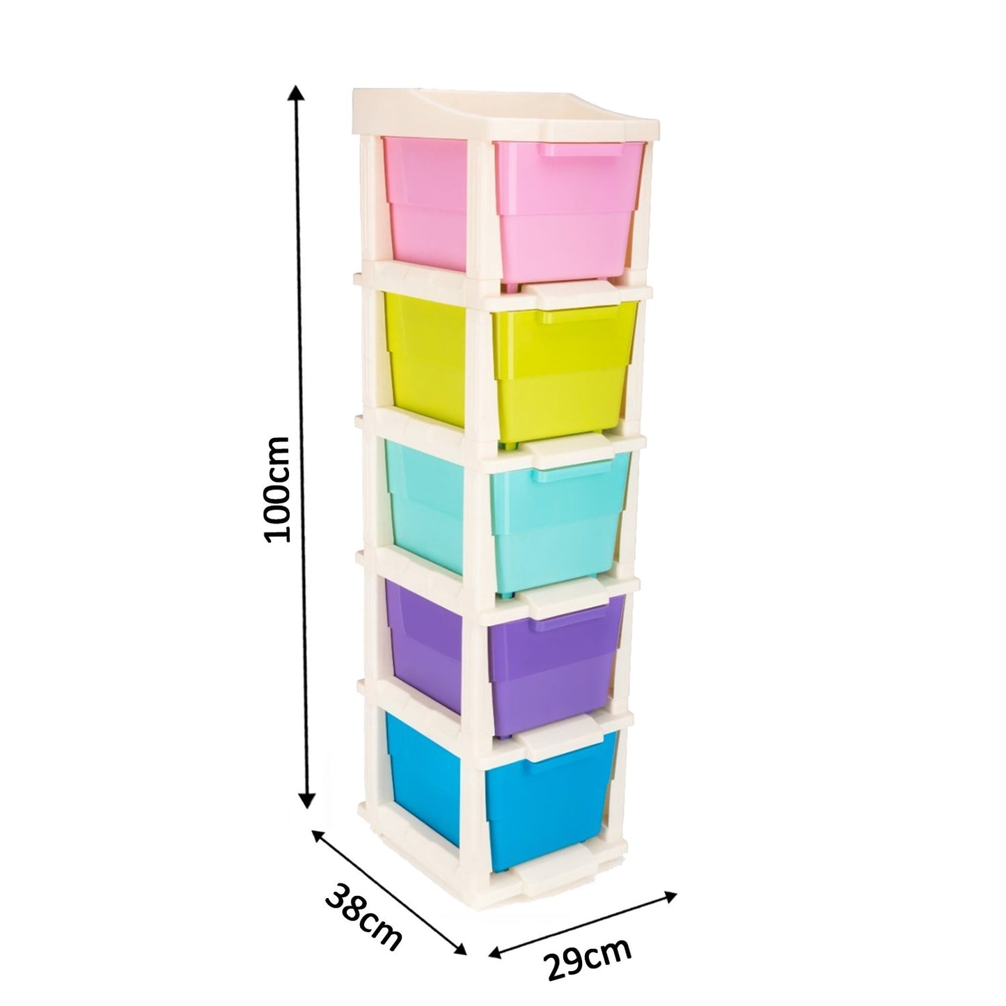 0702 5 Layer Multi-purpose Modular Drawer Storage System - Shop Gharse