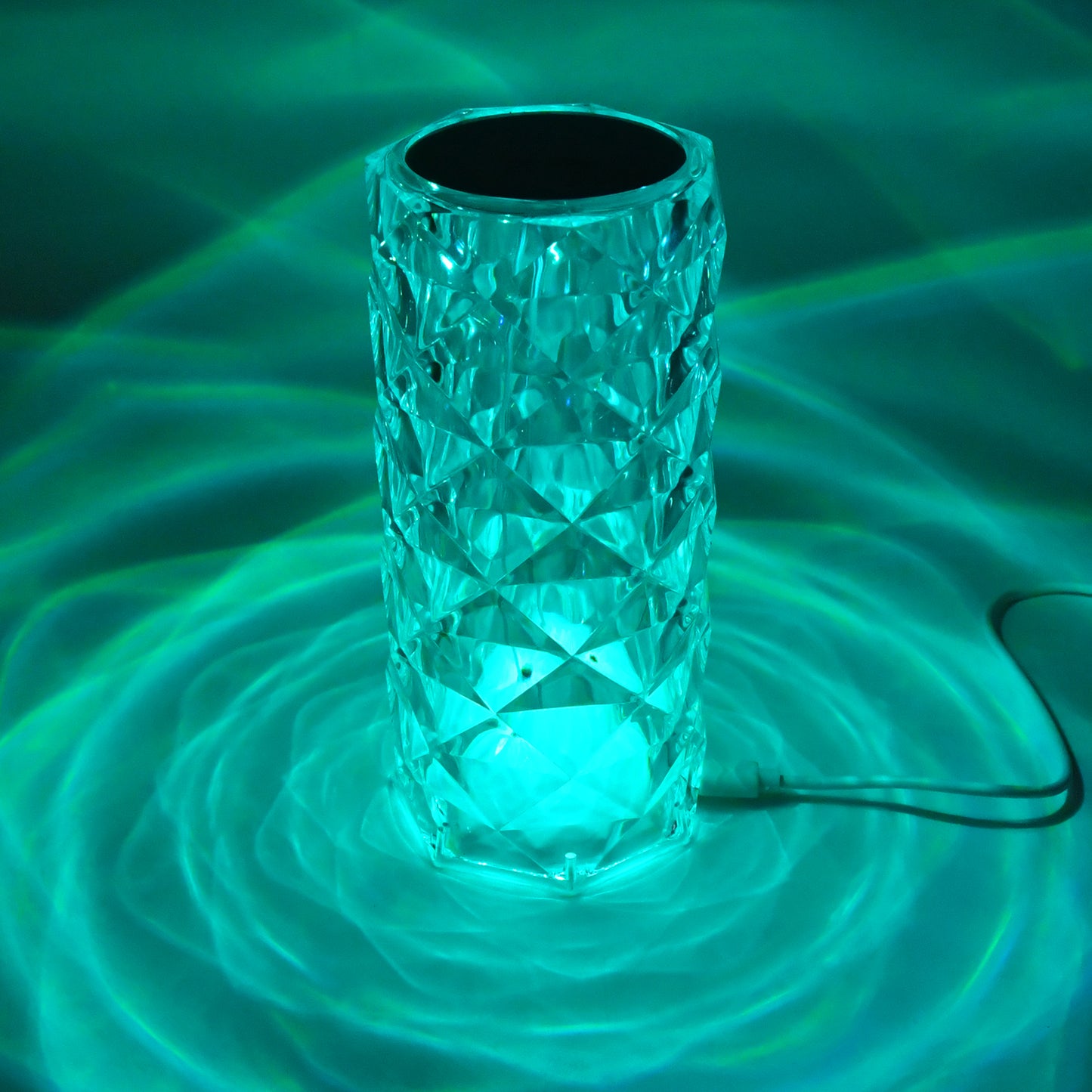 Crystal Led Touch Table Lamp With Remote Control - Shop Gharse