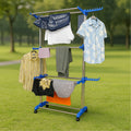 Foldable Stainless Steel Clothes Drying Stand Rack - Shop Gharse