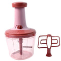 Apex  Quba Push Chopper With Stainless Steel Blades (1000ml) - Shop Gharse