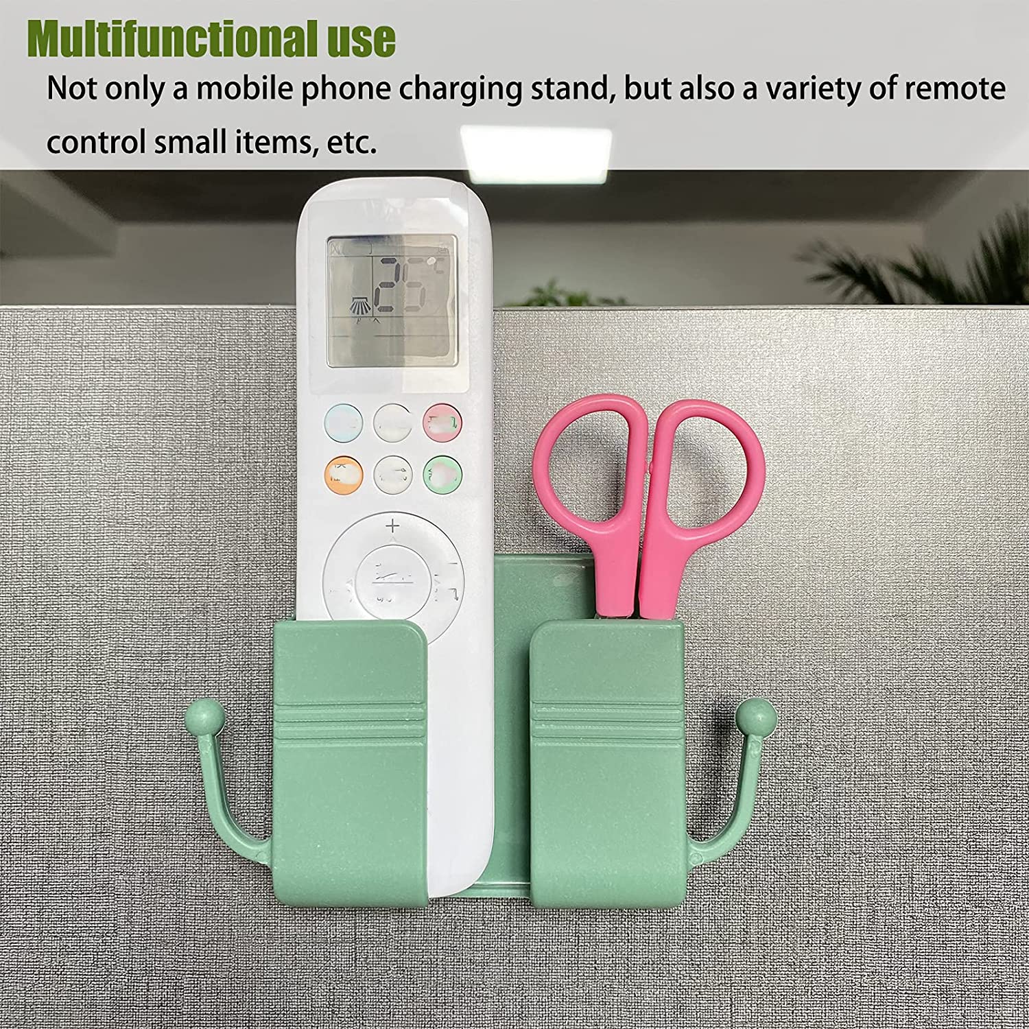 6201 1 Pc Wallmount Mobile Stand With Hook Design Used In All Kinds Of Places Including Household And Many More As A Hanging Support For Cloths And Stuffs Purposes. - Shop Gharse