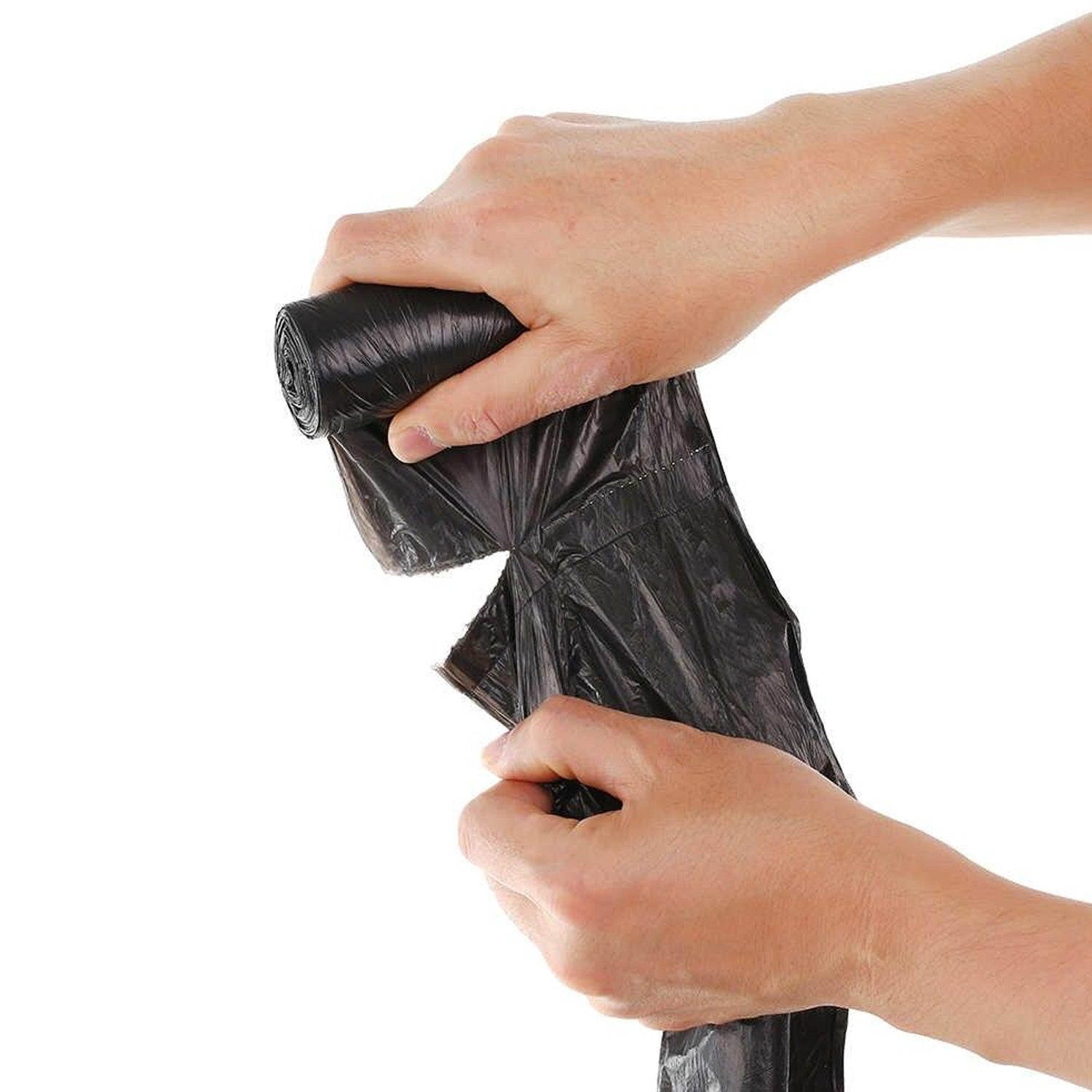 15729 Black Garbage Bags  Dustbin Bags  Trash Bags 45x50cm (1pc) - Shop Gharse