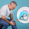 6525 Blue Baymax Small Hot Water Bag With Cover For Pain Relief Neck Shoulder Pain And Hand Feet Warmer Menstrual Cramps. - Shop Gharse