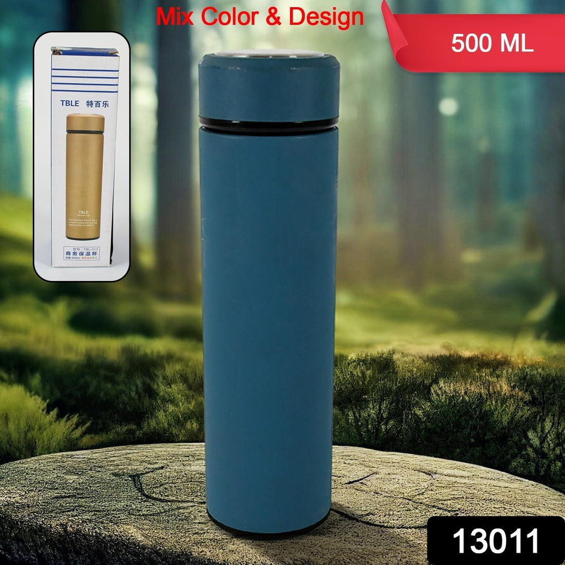 13011unbreakable Stainless Steel Leak Proof Fridge Water Bottle Cold  Hot Steel Bottle Leak Proof  Office Bottle  Gym  Home  Kitchen  Hiking  Trekking  Travel Bottle (500 Ml) - Shop Gharse