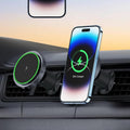 Magnetic Phone Mount Wireless Charger  Music Reactive Lights (1 Set) - Shop Gharse