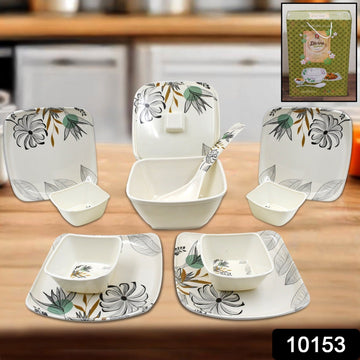 Divine Lunch Tableware Dinner Set (11 Pcs Set) - Shop Gharse