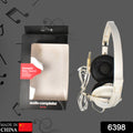 6397 Fold Able Stereo Headphones For Mobiles Dj Style High-performance Headphones Wired Headphones With Mic On-ear Headphones (1pc) - Shop Gharse