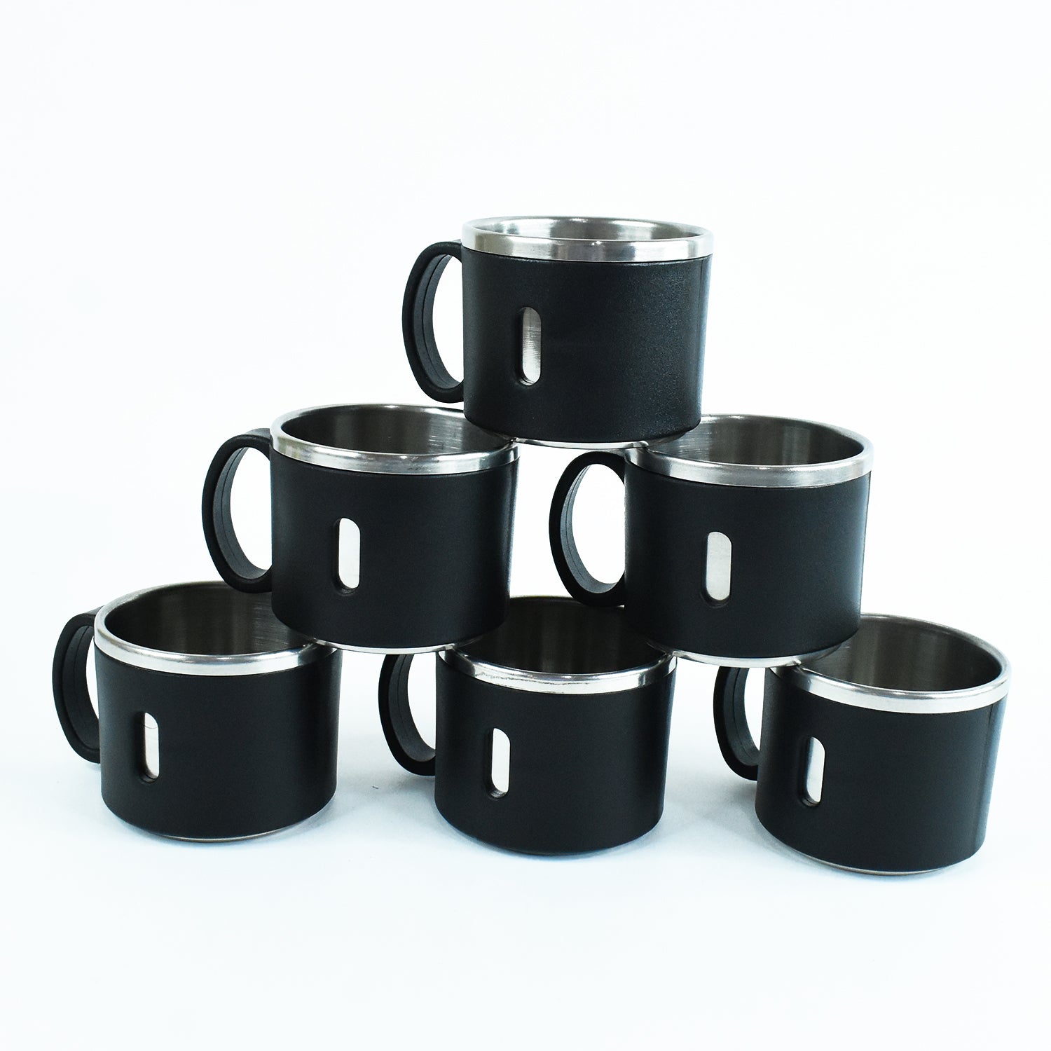 Apex Stainless Steel Desk Mug (6 Pc) - Shop Gharse