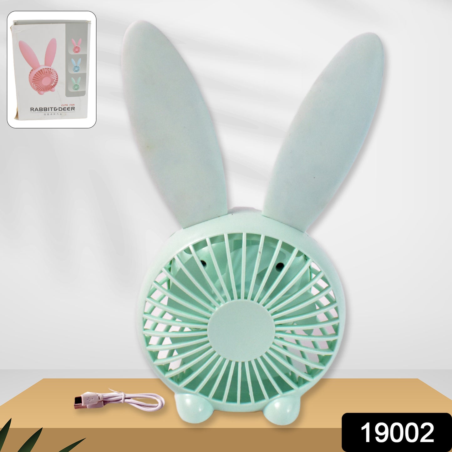 Usb Desk Fan (1 Pc  Plastic) - Shop Gharse