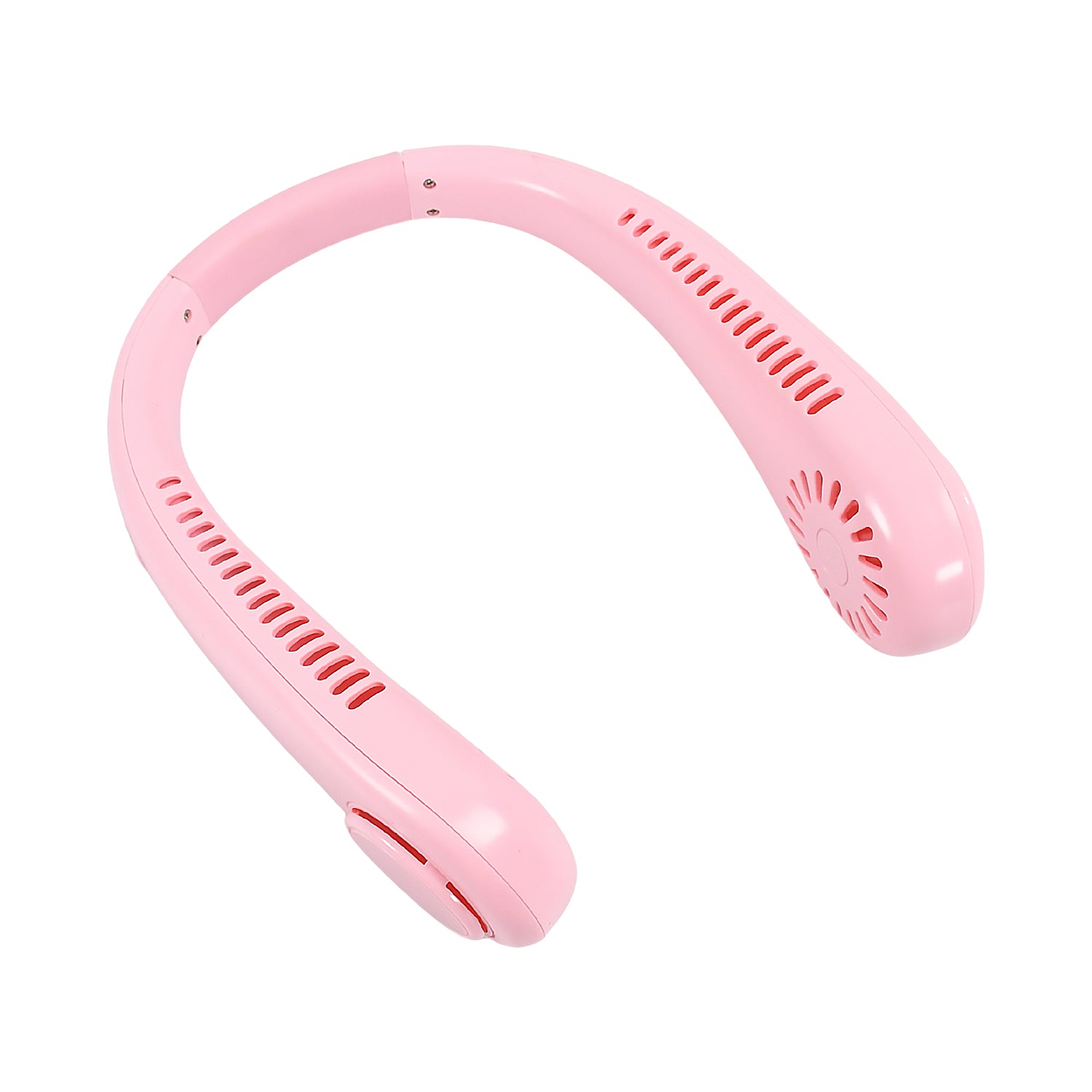0616 Portable Neck Fan Holiday Hands Free Bladeless Neck Fan 360 Cooling Hanging Fan Usb Rechargeable Personal Neck Fan Wearable Neck Fan Suitable For Traveling - Shop Gharse