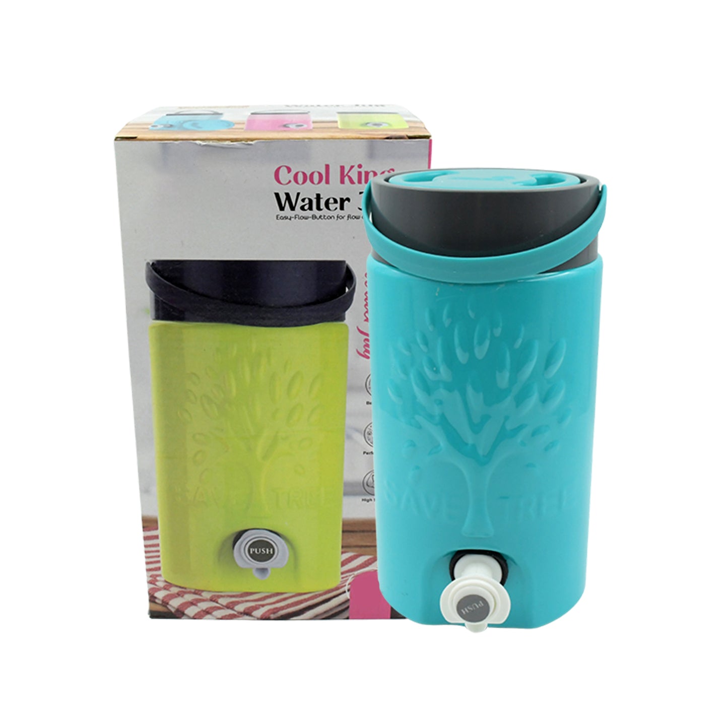 Insulated Plastic Water Rover Jug With A Sturdy Handle Water Jug Camper With Tap Plastic Insulated Water Water Storage Cool Water Storage For Home  Travelling (3000 Ml) - Shop Gharse