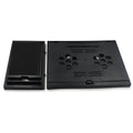 1229 Laptop Stand Suitable Portable Foldable Compatible With Macbook Notebook Tablet Tray Desk Table Book With Free Phone Stand - Shop Gharse