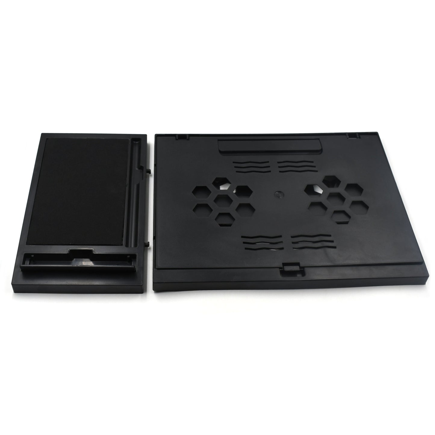 1229 Laptop Stand Suitable Portable Foldable Compatible With Macbook Notebook Tablet Tray Desk Table Book With Free Phone Stand - Shop Gharse