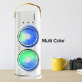 Electric Fan Desktop Double-head Powerful Air Cooler (1 Pc  With Remote) - Shop Gharse