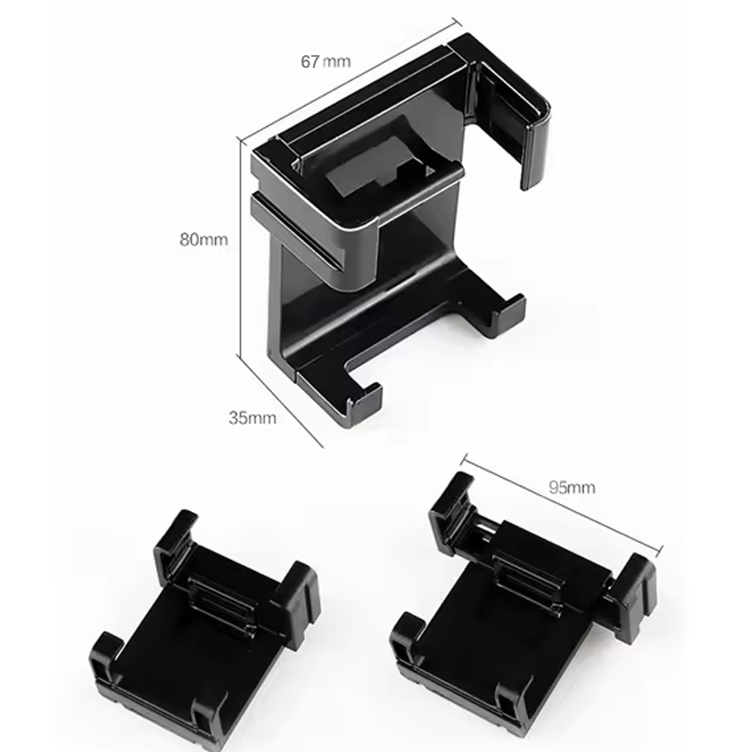 12857smartphone Car Phone Holder Car Air Conditioning Vent Phone Holder Holder Stand For Mobile Phone Cellphone Gps Dashboard Bracket For Car (1 Pc) - Shop Gharse