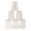 Apex Pyramid Design Unbreakable Plastic Glass  300 Ml - Shop Gharse