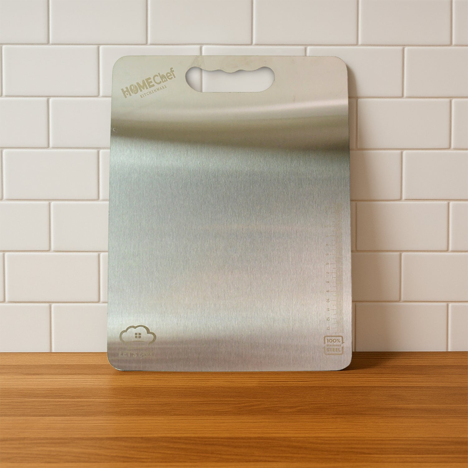 Premium Stainless Steel Cutting Board 229mm X 330mm (1 Pc) - Shop Gharse