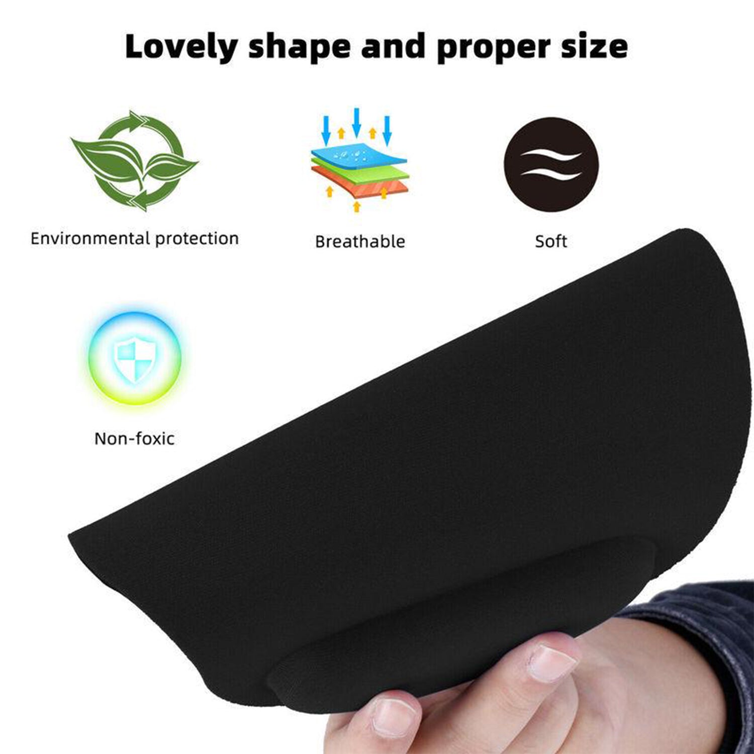6161 Wrist S Mouse Pad Used For Mouse While Using Computer. - Shop Gharse