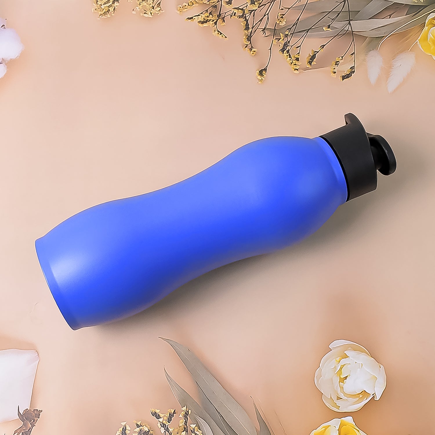 Stainless Steel Water Bottle (1000ml  Mix Colour  1 Pc  Matte) - Shop Gharse