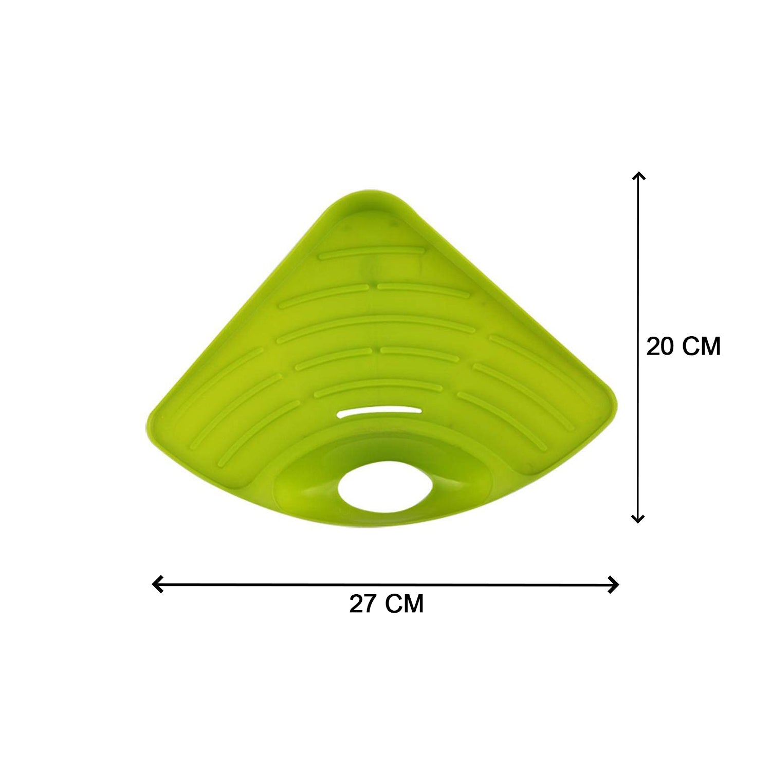 0861h Corner Sink Strainer For Draining Kitchen Waste In Sinks And Wash Basins. - Shop Gharse