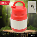 Stainless Steel Mug  Bottle Vacuum Insulated Cup With Handle  Rubber Grip (550 Ml) - Shop Gharse