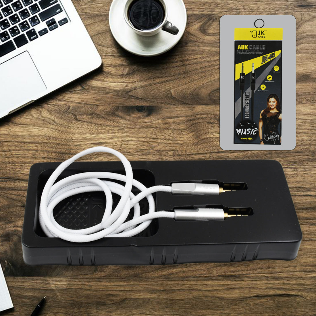 Aux Cable For Mobile And Tablet Home  Car Stereos  More (1 Pc  1000mm) - Shop Gharse