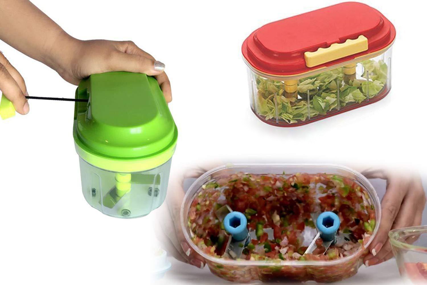 0071 Plastic Vegetable Chopper  (1000 Ml) - Shop Gharse