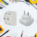 5-way 2 Pin Multi-plug Socket  Converter (1 Pc) - Shop Gharse