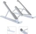 7240 Adjustable Laptop Stand Holder With Built-in Foldable Legs And High Quality Fibre - Shop Gharse