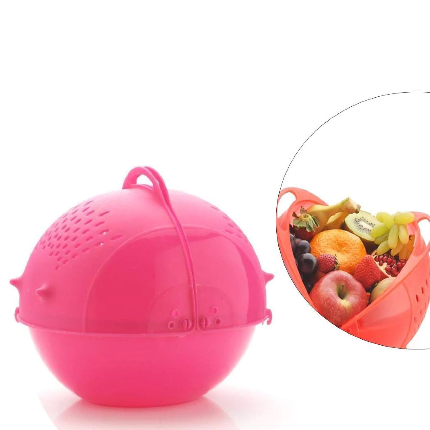 8111 Ganesh Fruit And Vegetable Basket Plastic Fruit  Vegetable Basket - Shop Gharse